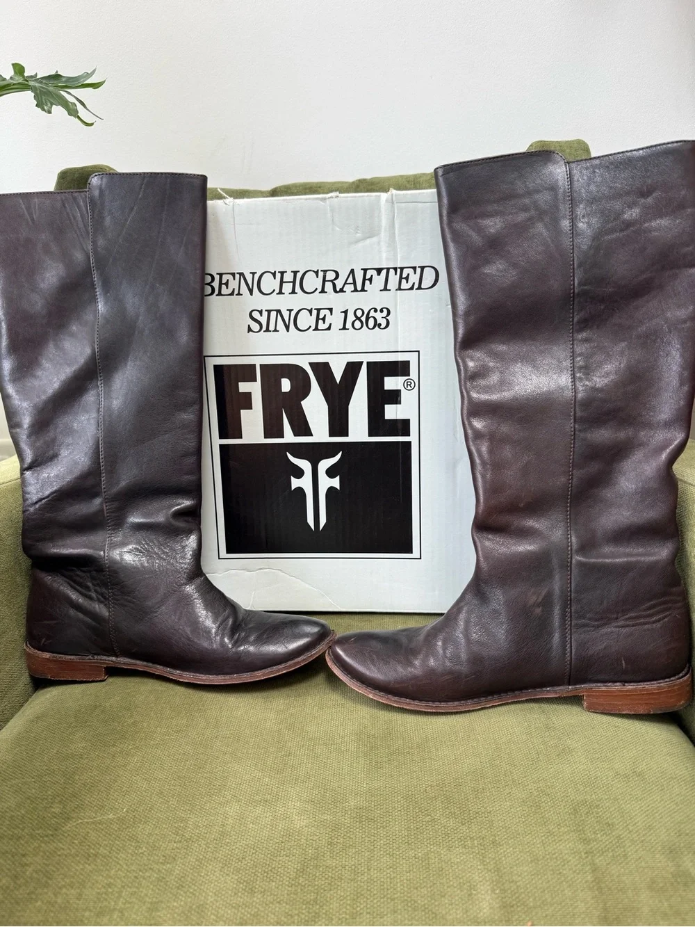 Frye tall leather